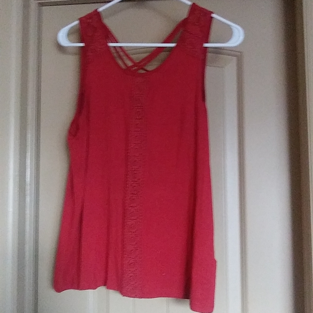 Maroon coloured blouse